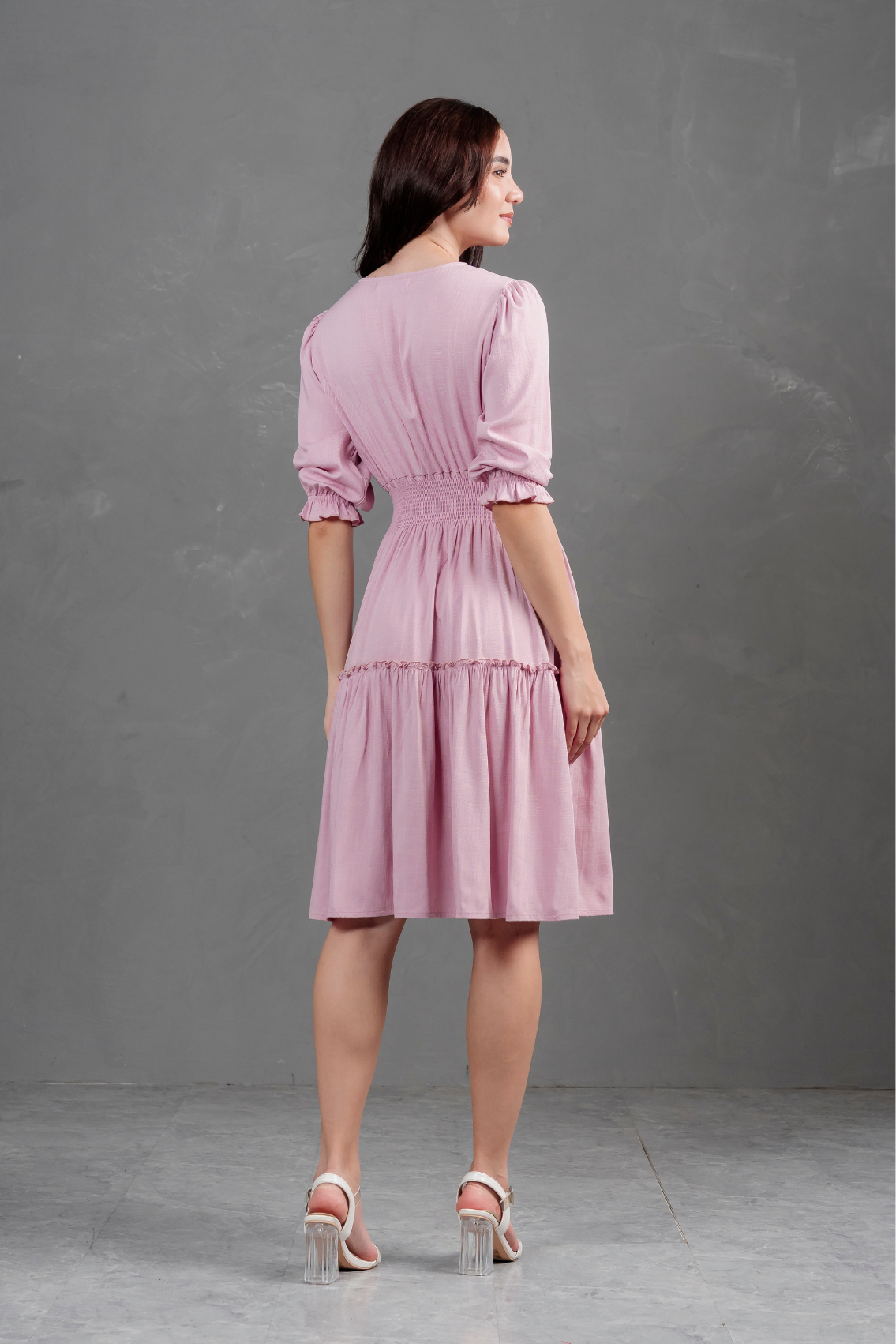 Vestido de lino Aitana