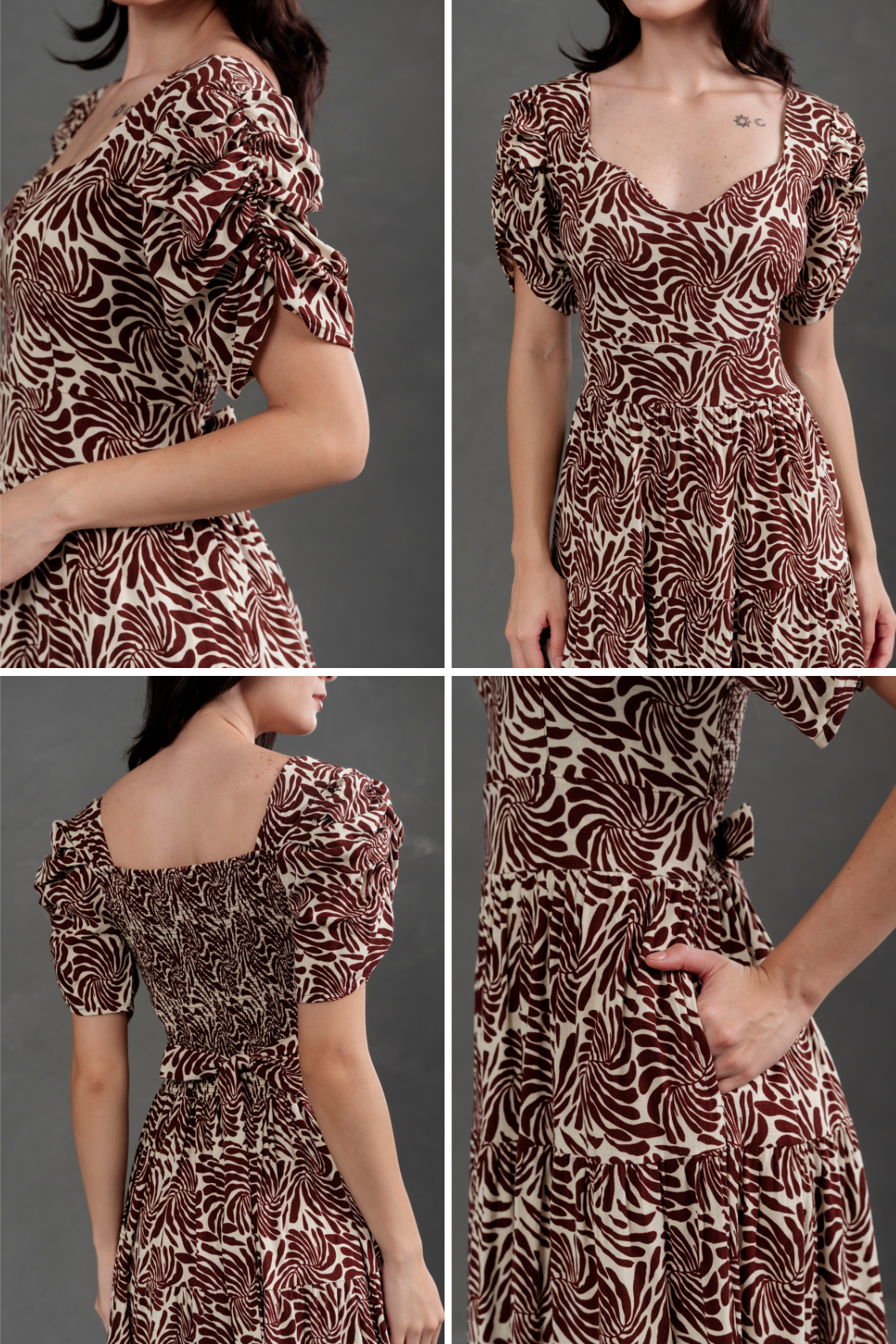 Maxivestido de lino Renatta