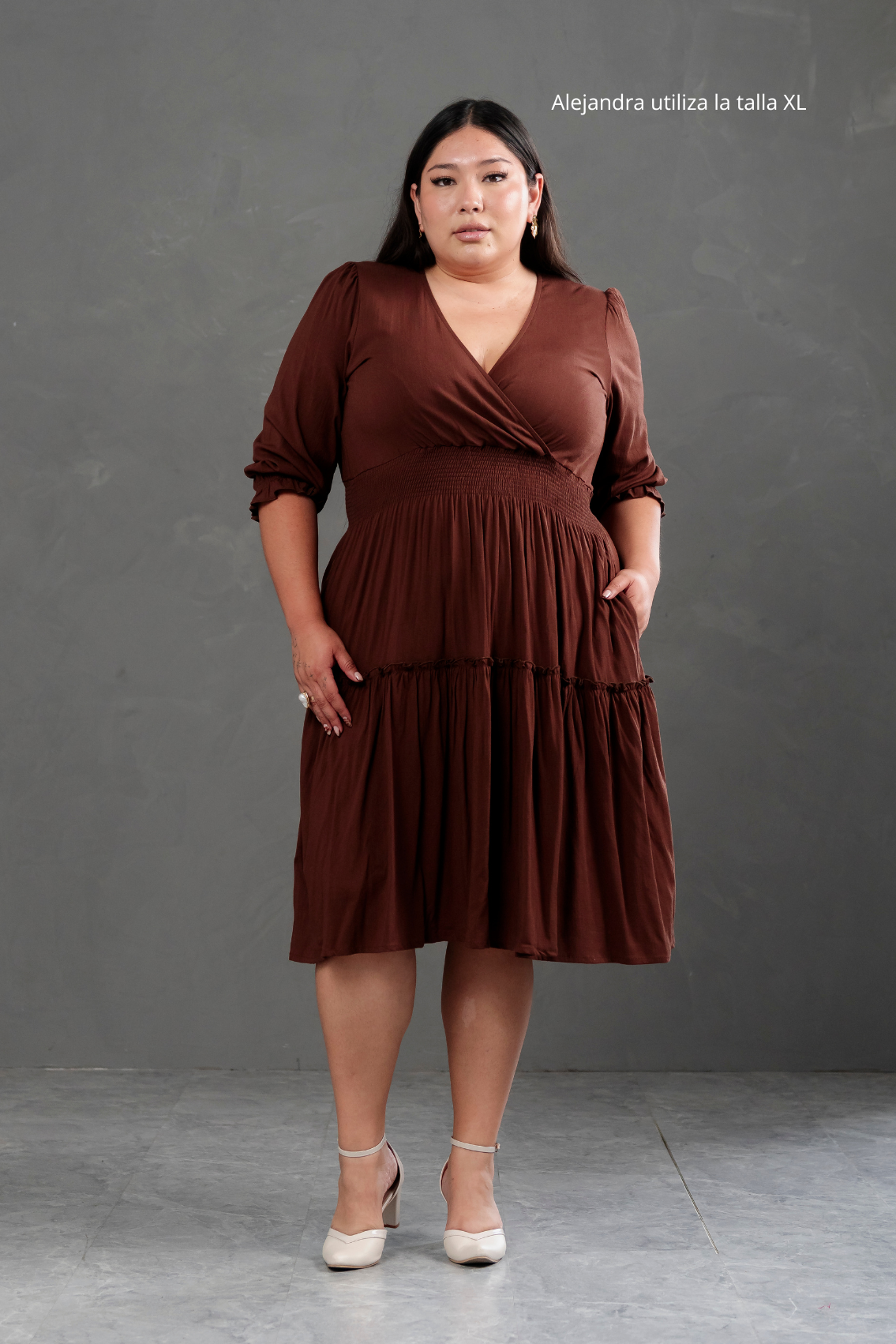 Vestido de lino Aitana