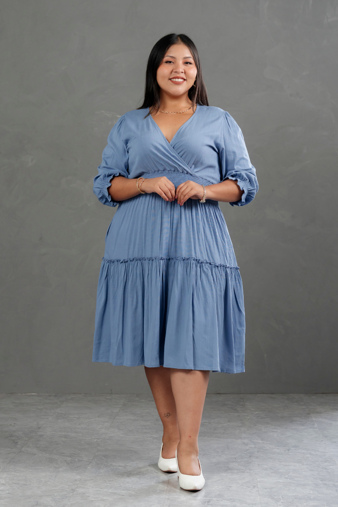 Vestido de lino Aitana