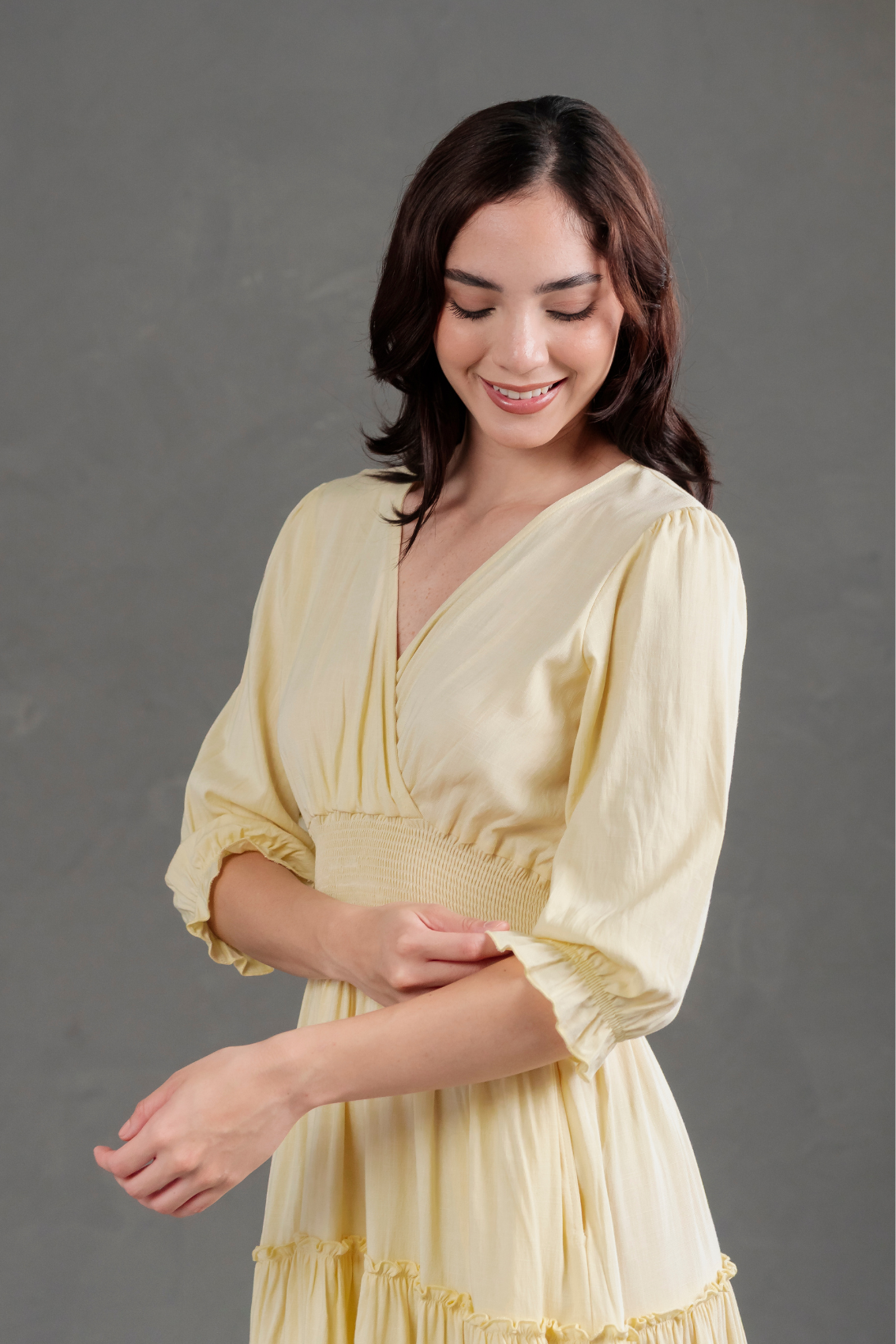 Vestido de lino Aitana