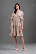 Vestido de lino Aitana