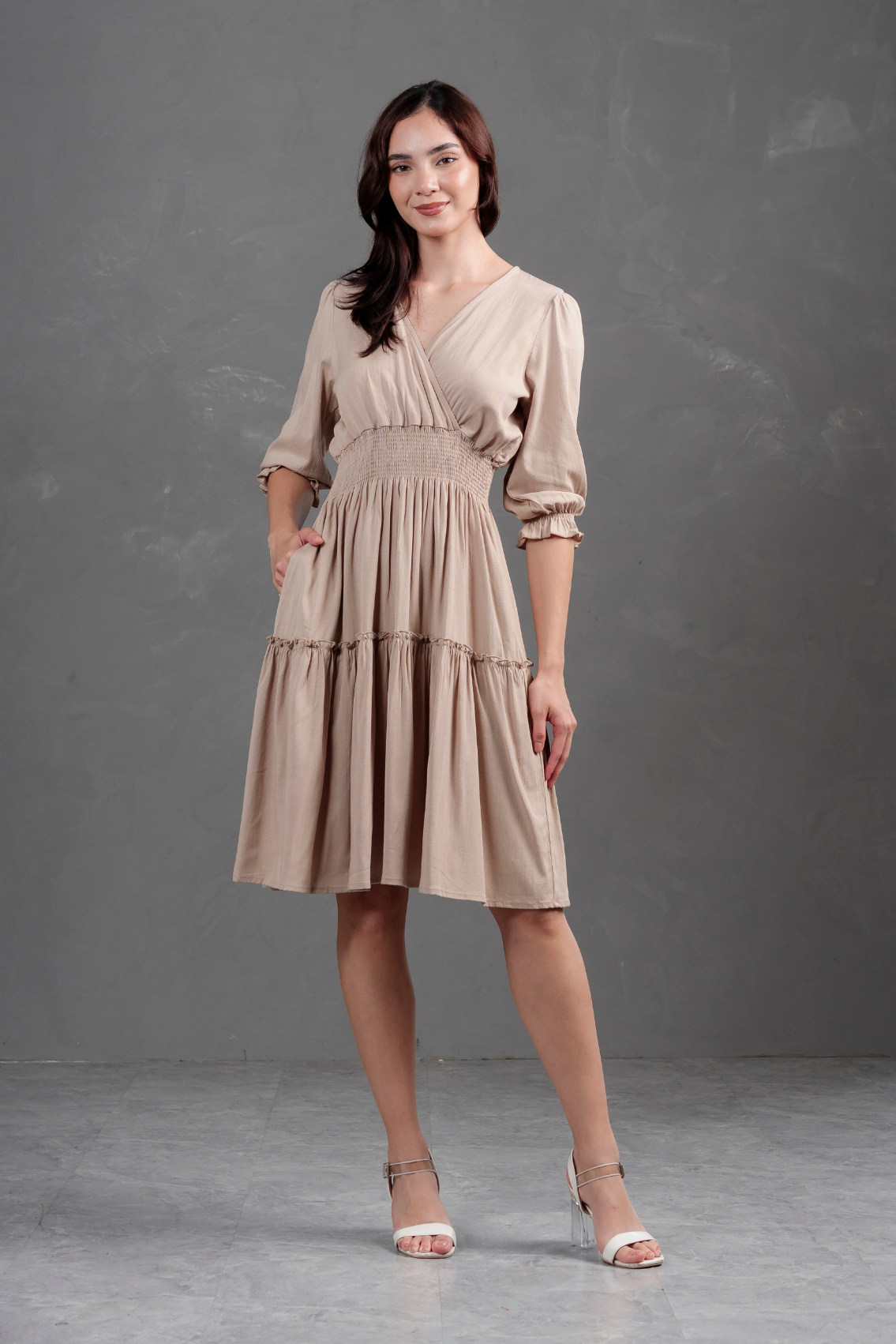 Vestido de lino Aitana