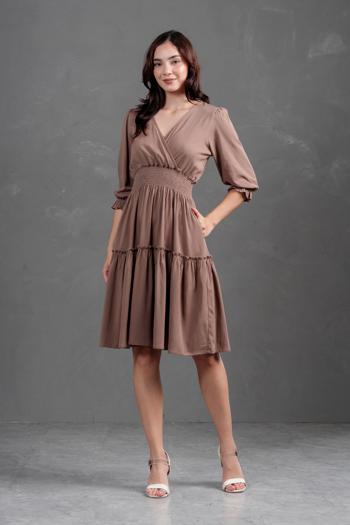 Vestido de lino Aitana