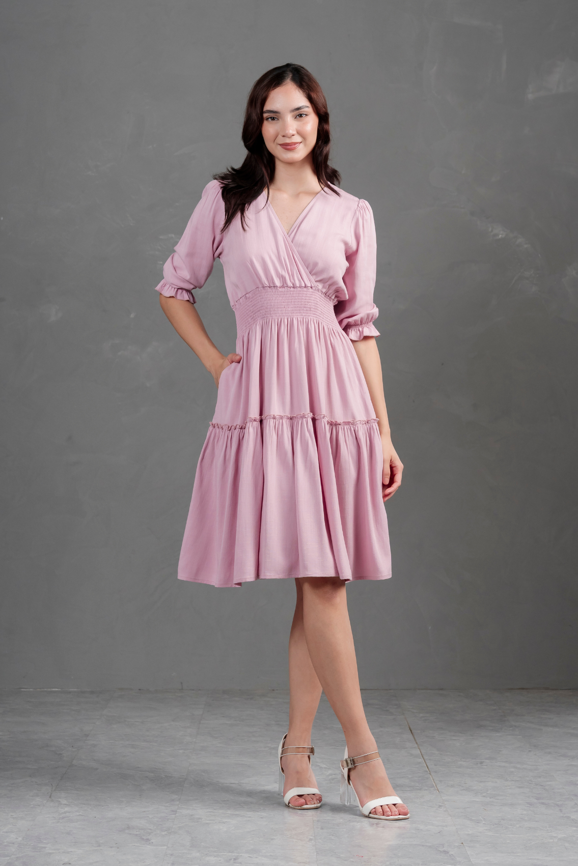 Vestido de lino Aitana