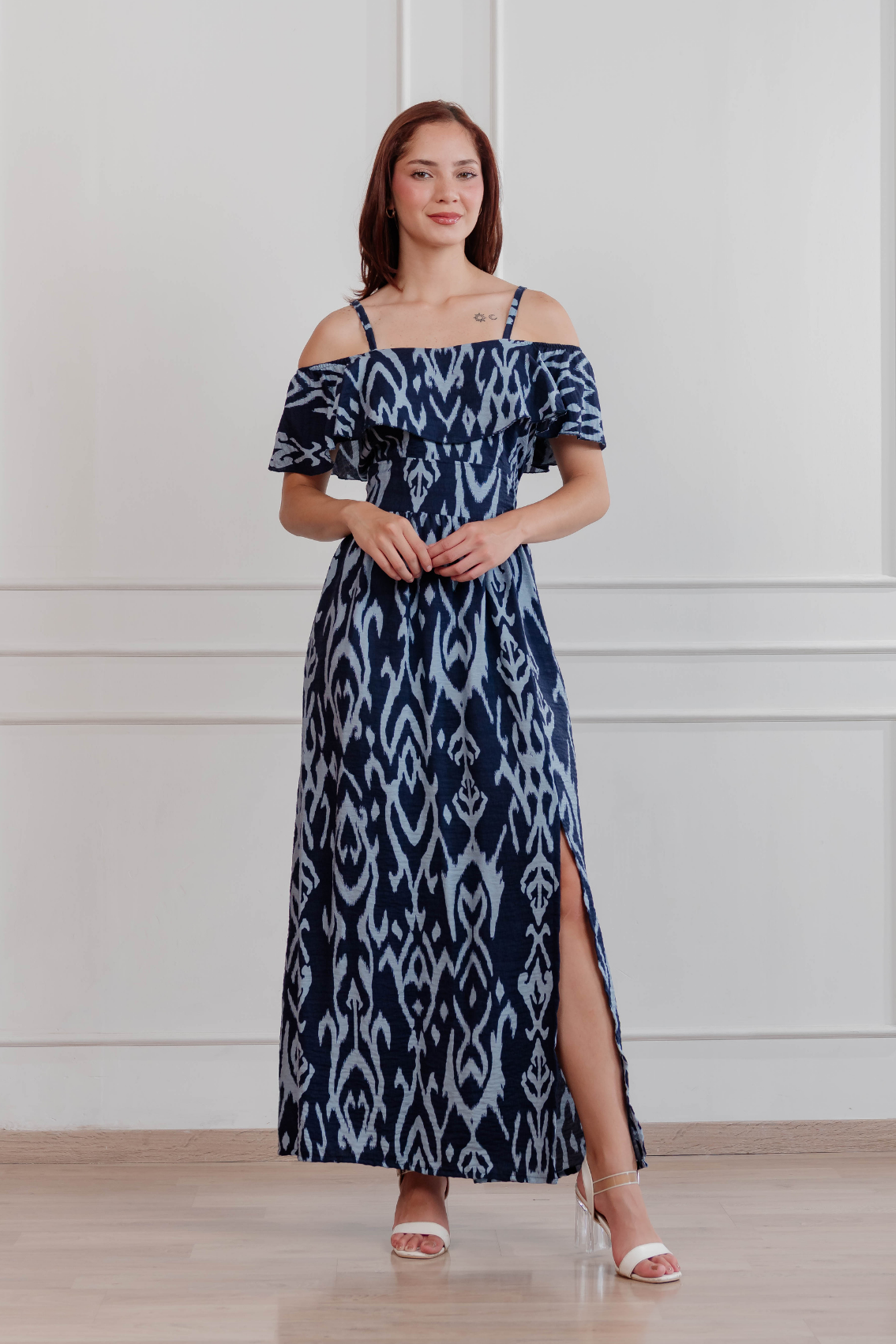 Vestido Off shoulder samara