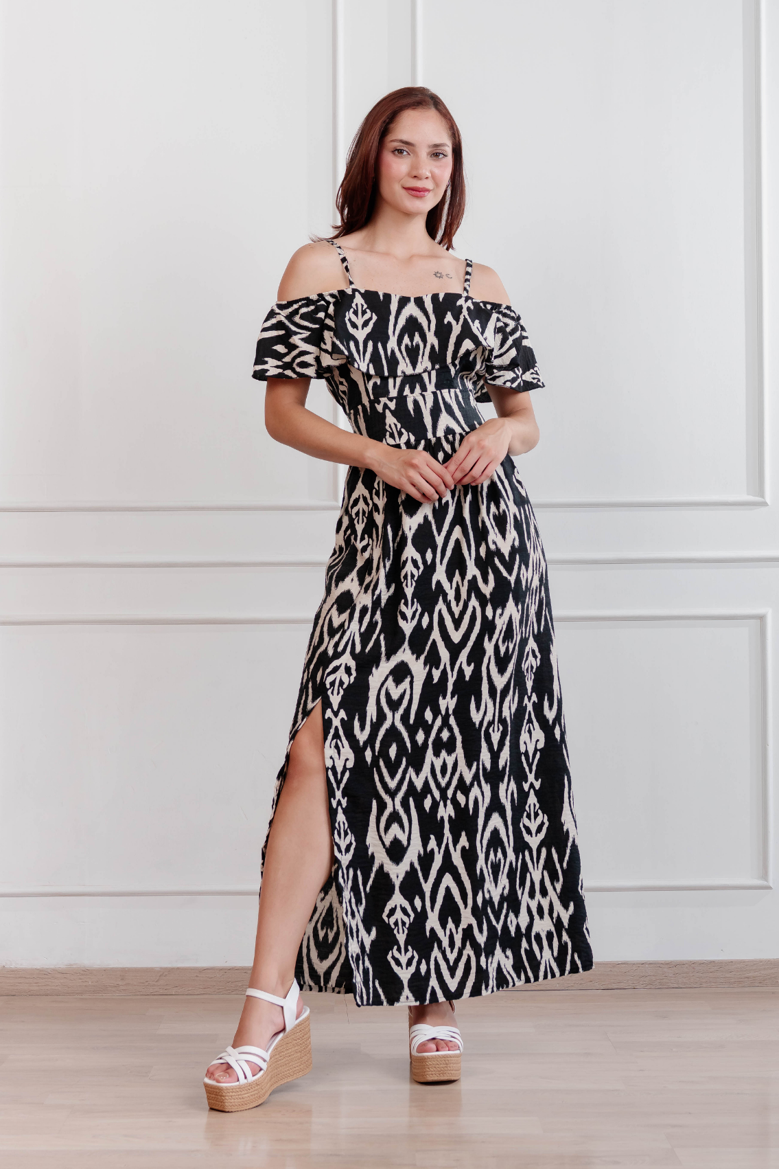 Vestido Off shoulder samara